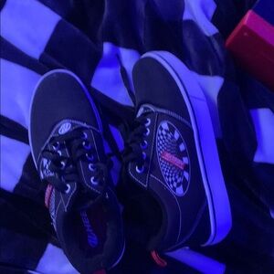 Heelys Black and White Checkered Skate Shoes
